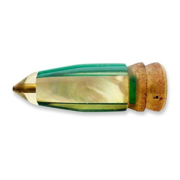 Joe Yee Lures Vintage Heavy 12 Bullet MOP Slabs - Like New - Unlabeled Joe  Yee Lures Saltwater Tackle - BGLH