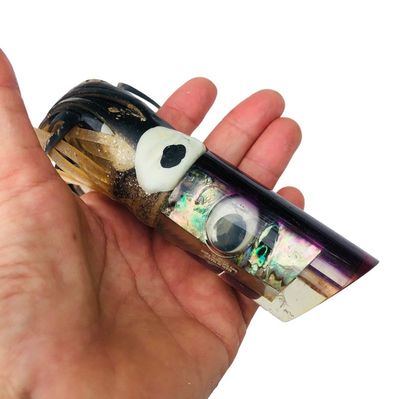 Marlin Magic Lures Tapered Tube 12” Skirted Offshore Trolling Lure Used