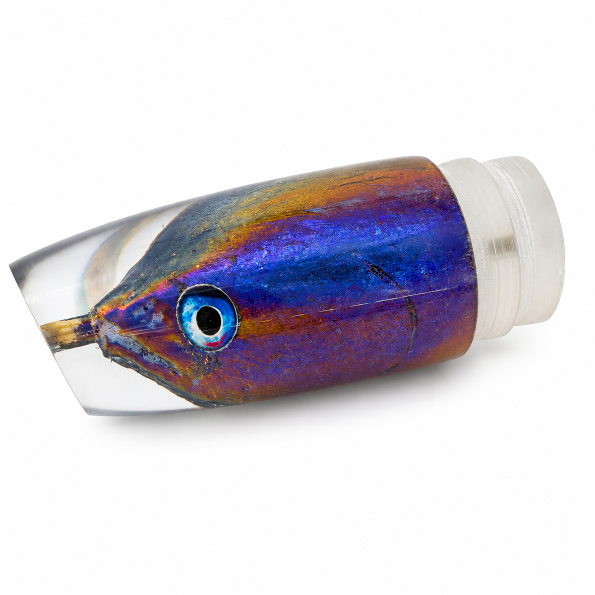 Alii Kai Lures XL Kona Plunger 16” Fish Head 13oz Skirted |Pre-owned