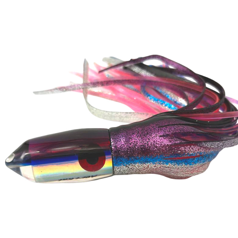 Alii Kai Lures 10" Purple Bullet 2 Jet Skirted New