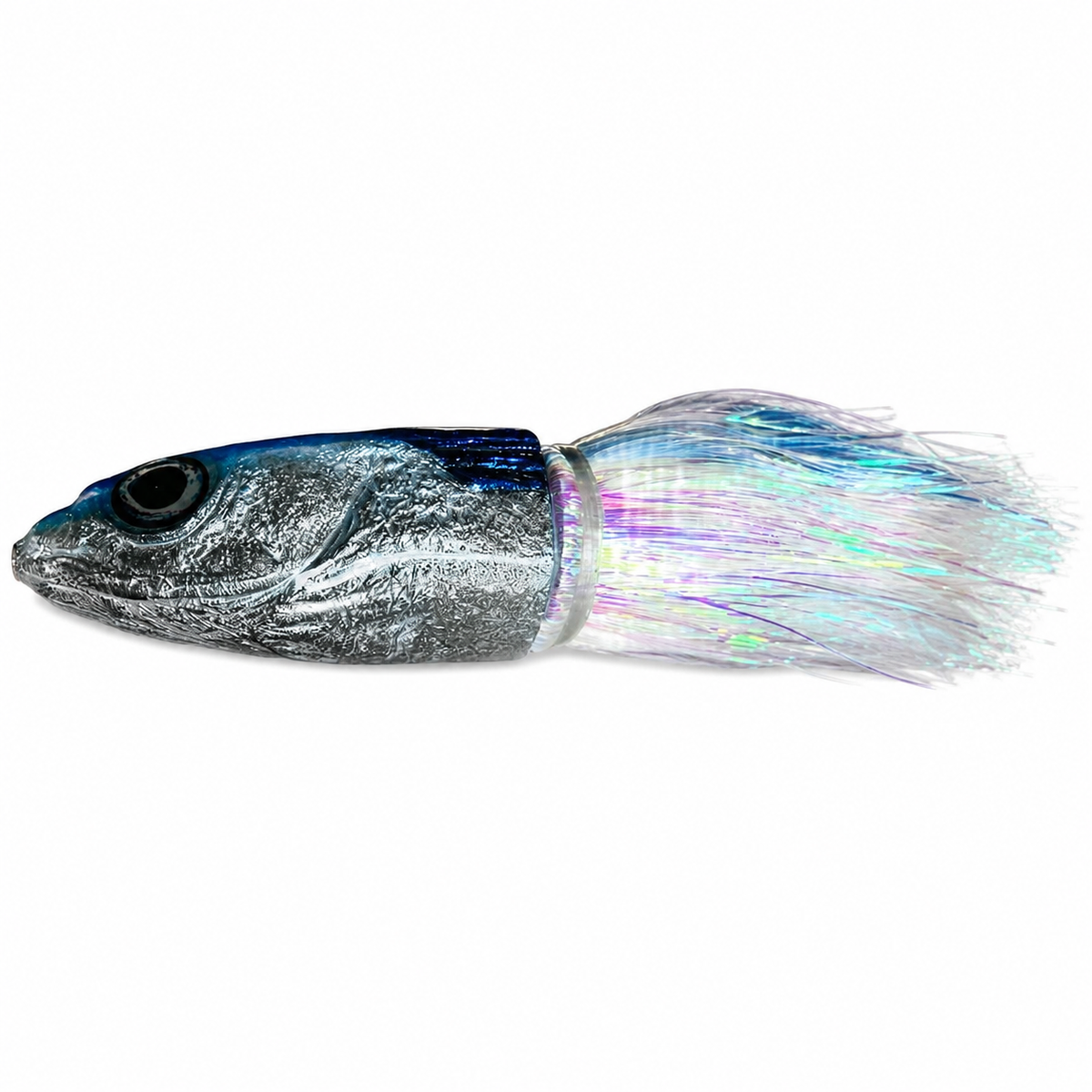 Alii Kai Lures Malolo 12” Fish Head Skirted Flashabou 7.5 oz New