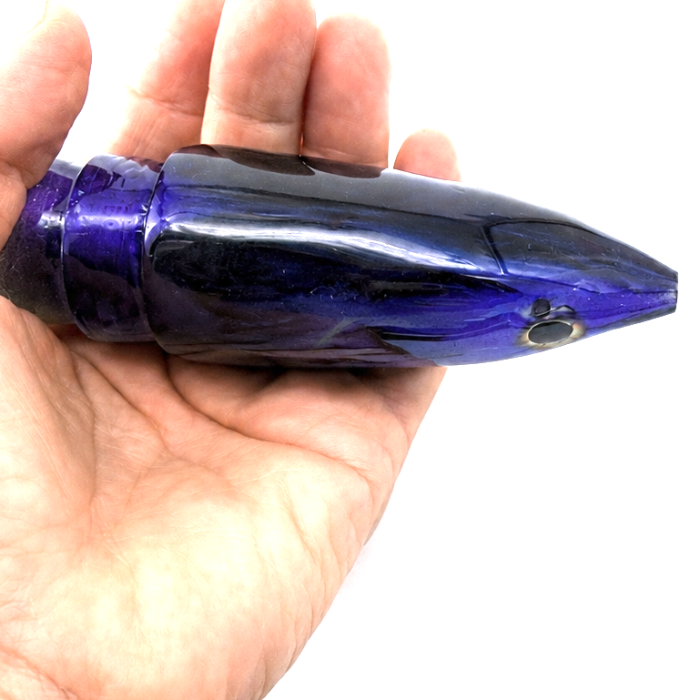 Alii Kai Lures Fish Head 14" Blue Purple 11.4  oz  - New