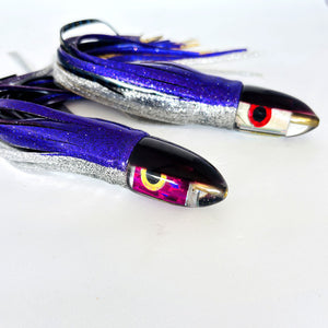 Bomboy Lures Baby Bomb  9" Purple Bullet - Skirted
