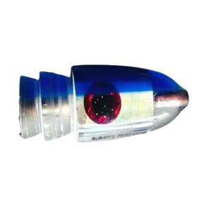 Bomboy Lures "the BABY Bomb catches everything!"  Blue 9” Bullet  4.5 oz - Pre Owned