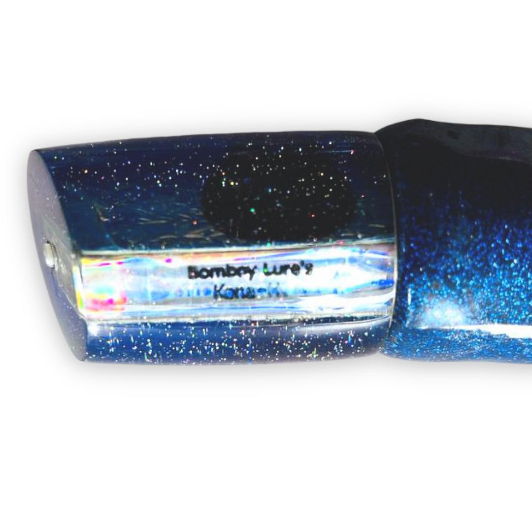 Bomboy Lures  Blue Scarface  12"  Straight Runner Skirted Skirted Pre-Owned