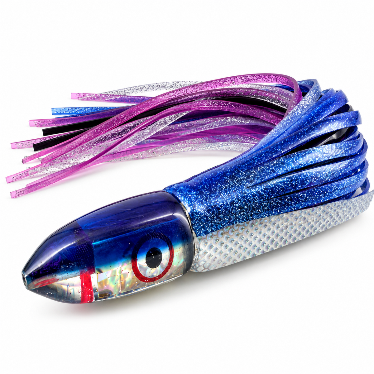 Put the fish ON NOTICE ! See the Pics! Bomboy Lures MALOLO 9 Inch Baby Bomb Skirted Pre-Owned