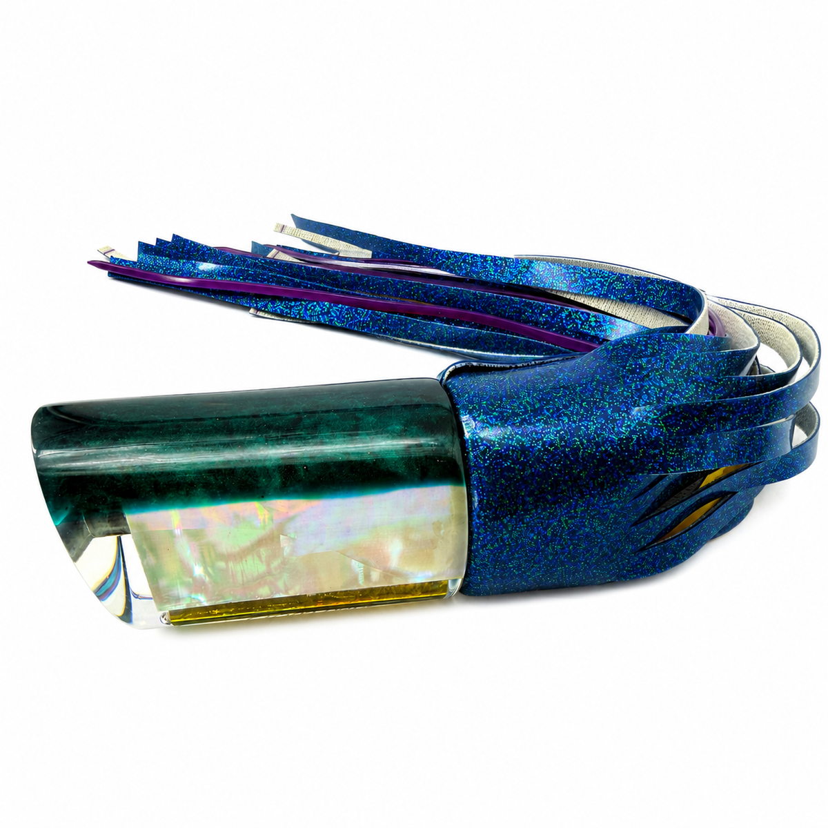 Bomboy Lures 1041 Teal  14" Tube Grander Catcher! - Skirted New