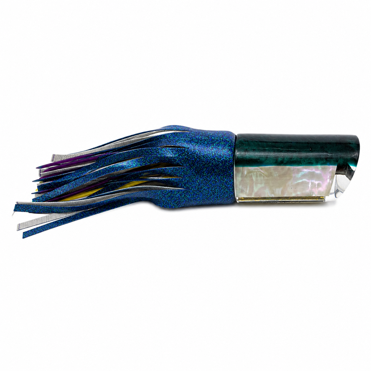 Bomboy Lures 1041 Teal  14" Tube Grander Catcher! - Skirted New