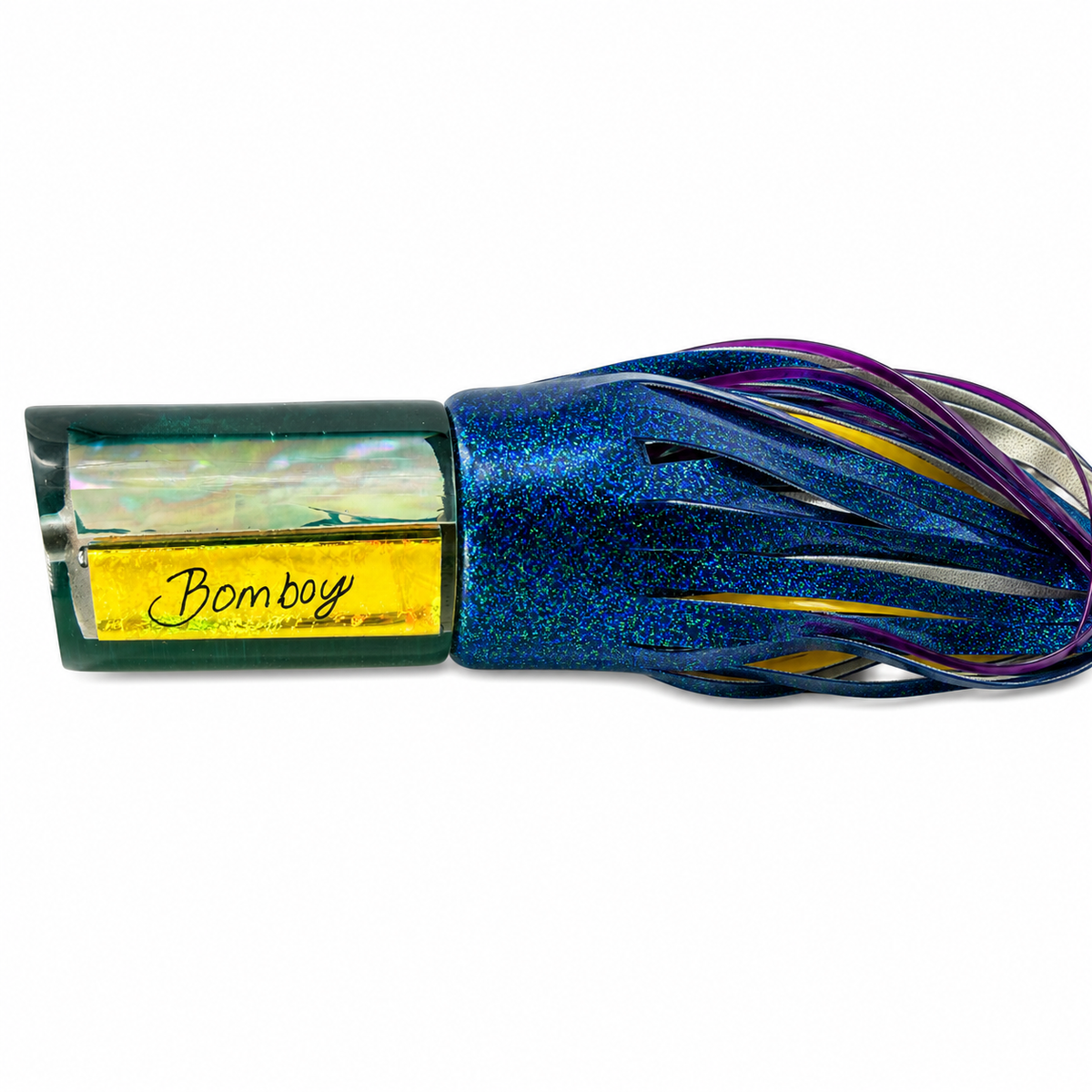 Bomboy Lures 1041 Teal  14" Tube Grander Catcher! - Skirted New