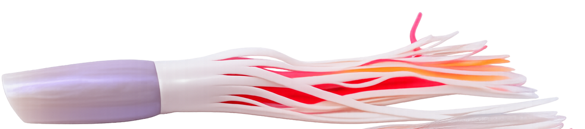 Bomboy Lures Medium Locknutt Strawberry Pearl Skirted New