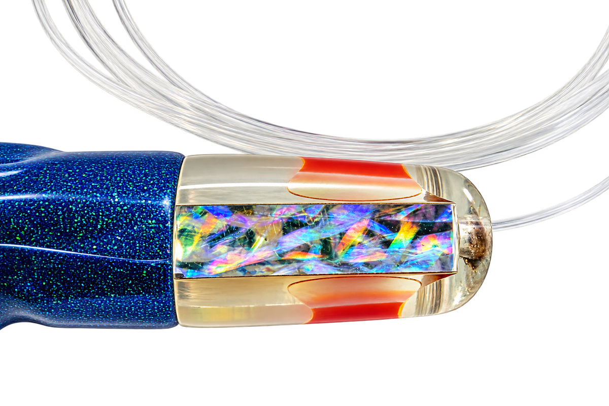 Koya Lures 614 Custom Early Model 10”  White  Proven Rigged Vinyl Skirted | Pre-owned