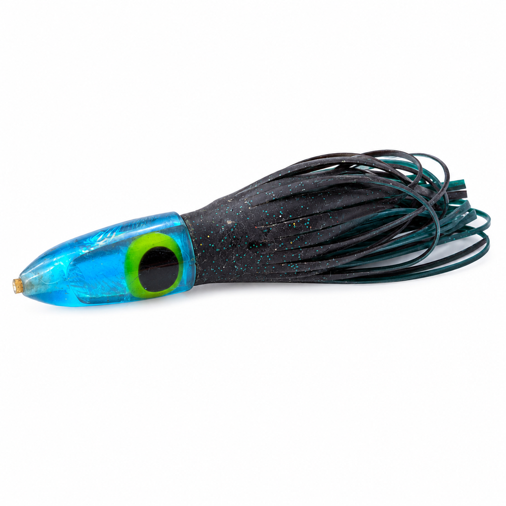 braid marauder fishing lures Dennis Braid Lures 8” Blue Bullet Skirted