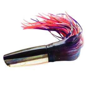 Hula Girl Lures Vintage Purple Straight Runner Bill Rash  Skirted - Used