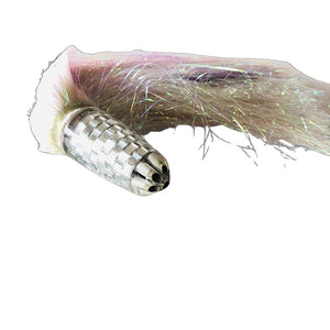 Ali'i Kai Lures - Seen lots of action!! 9" Gatling Gun 6 jet  Trolling Bullet Flashabou - Skirted  - Pre-Owned