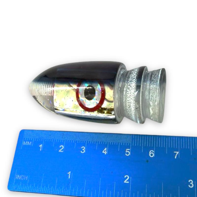 Bomboy Lures Baby Bomb Teal Blue 9” Bullet  4.5 oz - New AS-IS