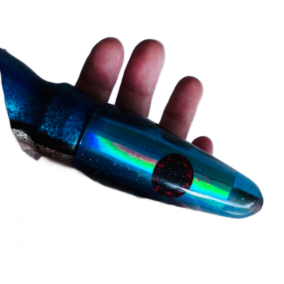 Bomboy Lures Blue Bullet Skirted 