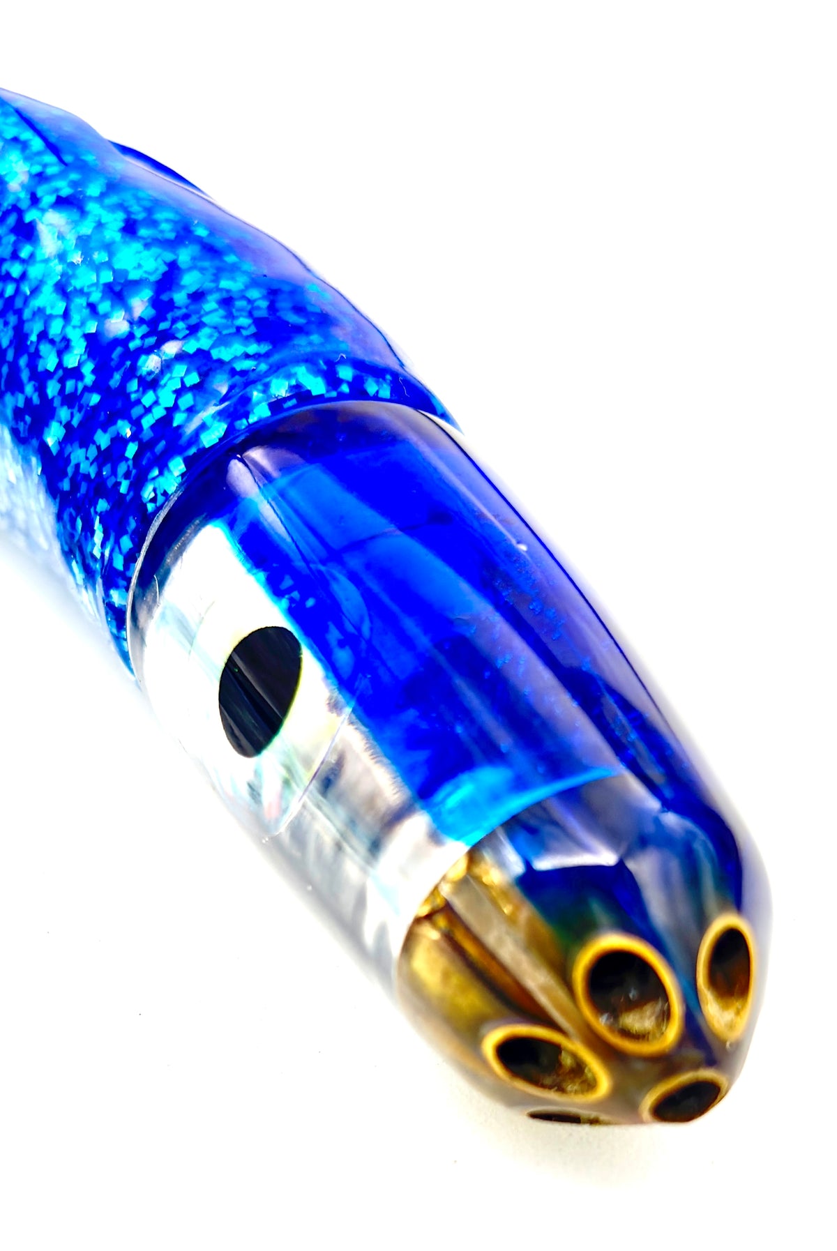 🔥 Ali'i Kai Lures  - Ahi Tuna Lure 6 Jet  9" Blue Bullet Skirted New