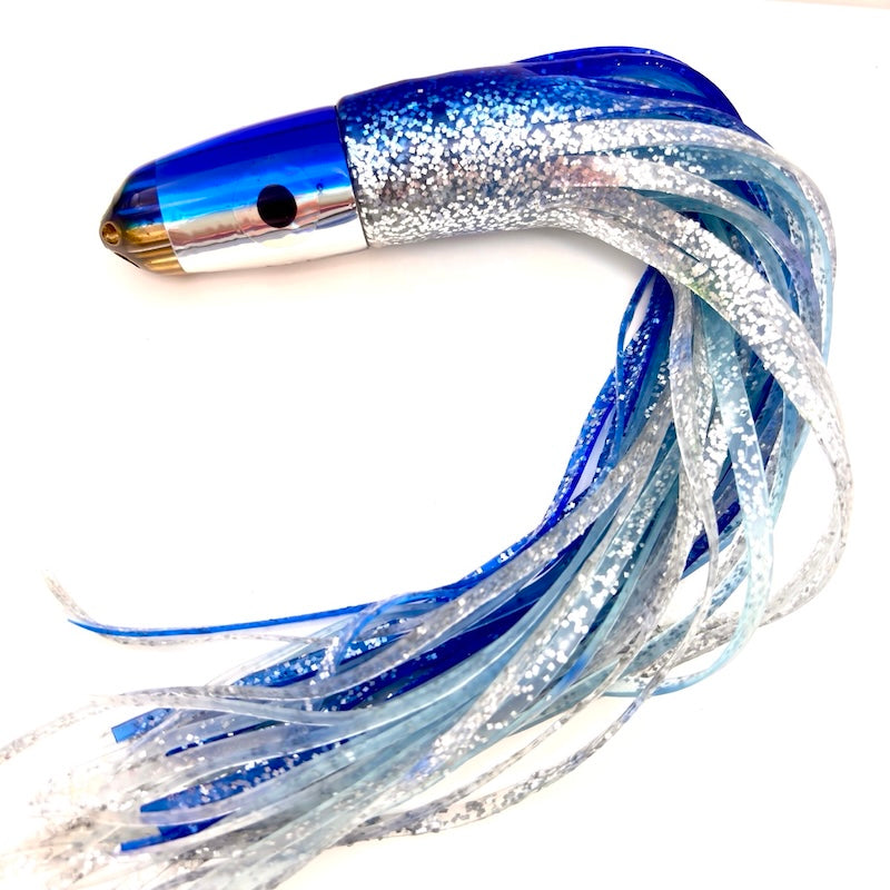 🔥 Ali'i Kai Lures  - Ahi Tuna Lure 6 Jet  9" Blue Bullet Skirted New