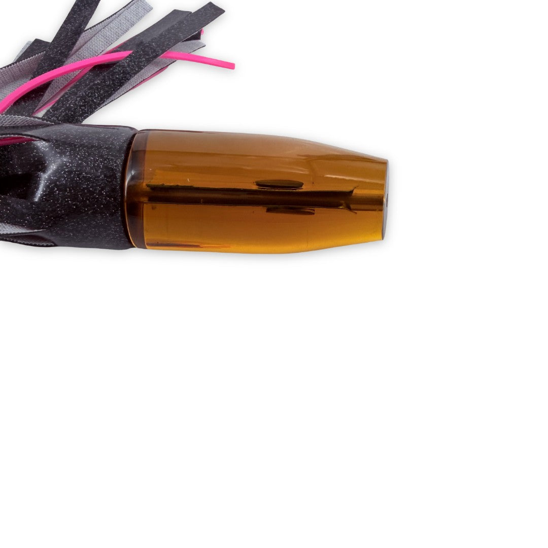 Vanderhoek Lures Plunger 12” Amber Tint 5.5 oz Vinyl Skirted New