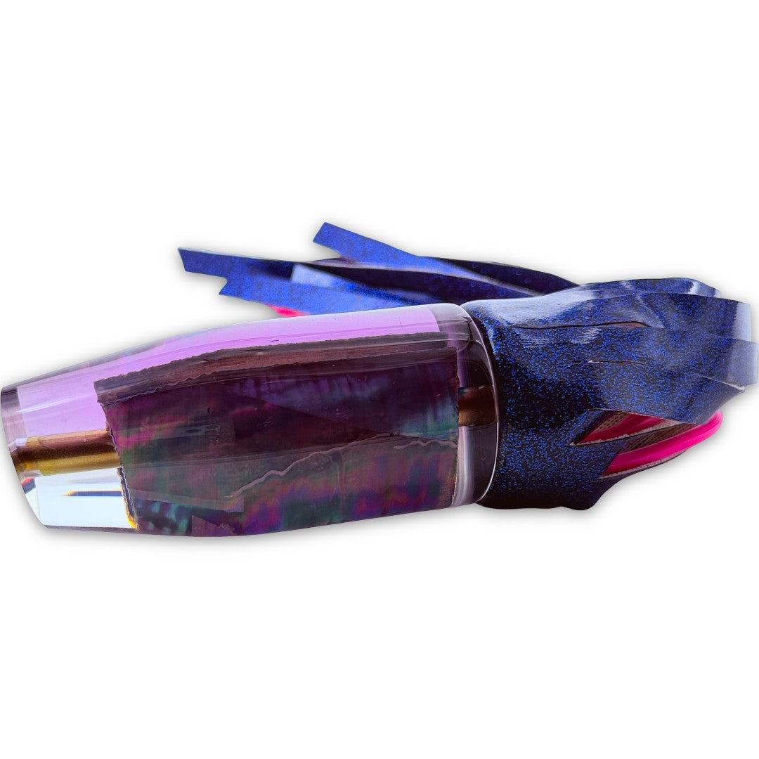 Vanderhoek Lures Plunger 12” Purple 5.5 oz Vinyl Skirted New