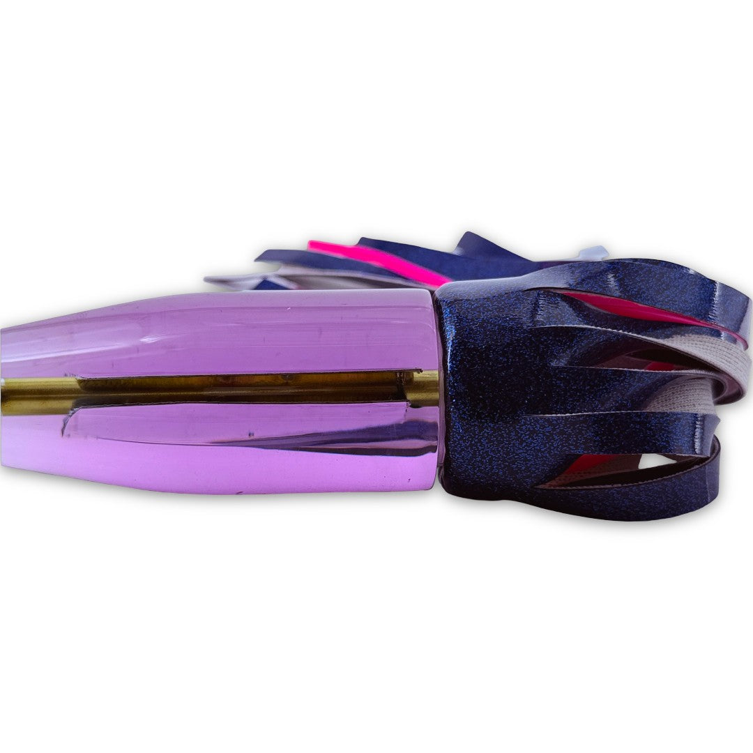 Vanderhoek Lures Plunger 12” Purple 5.5 oz Vinyl Skirted New