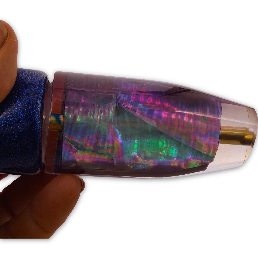 Vanderhoek Lures Plunger 12” Purple 5.5 oz Vinyl Skirted New