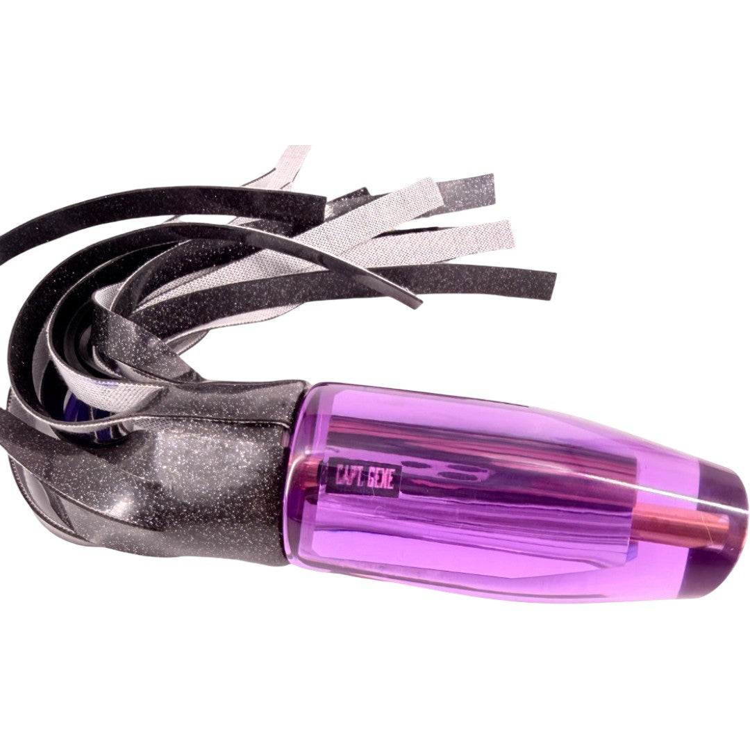 Gene Vanderhoek Plunger - Fuchsia Tint - Chrome Tri-Paper  Insert - New Design  - Vinyl Skirt