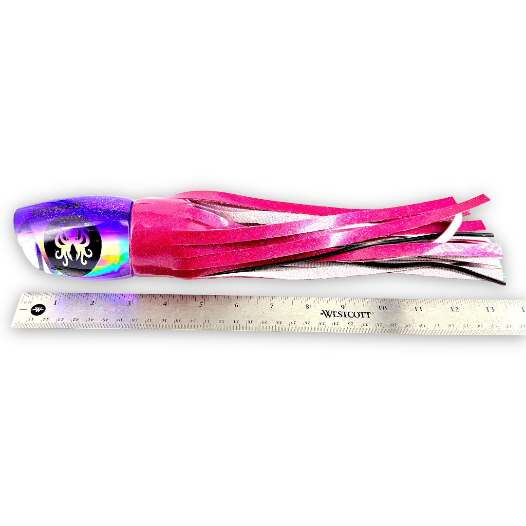 Kraken Lures 16”  The Kraken Purple Captain's Favorite Vinyl Skirted New