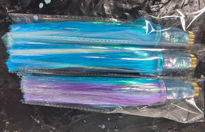 Koya Clean Sweep 9” Jetted – Skirted in Generous Flashabou New