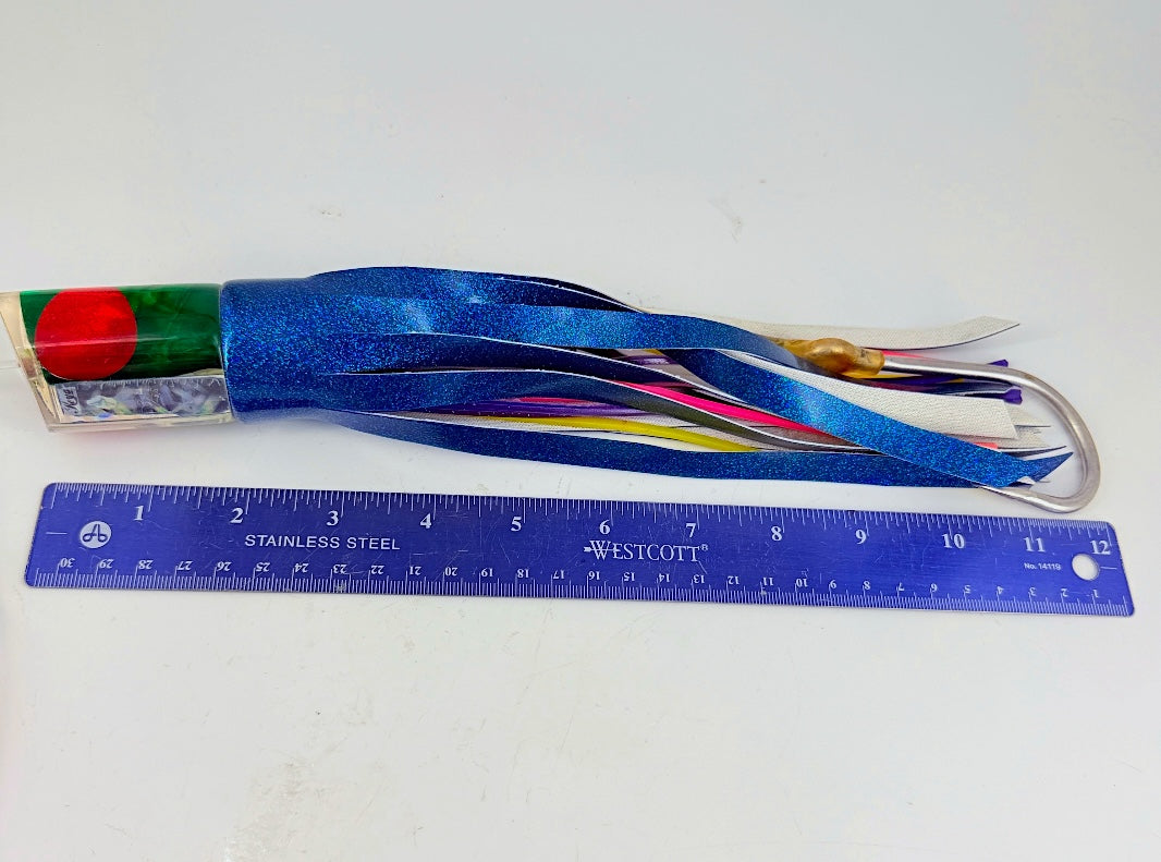 Koya Lures Tube 12" Green Rigged Vinyl Skirted | Pre-owned - photo 5 of 5