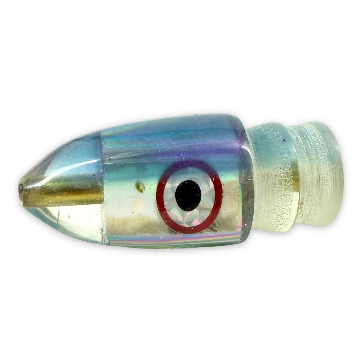 Bomboy Lures "the BABY Bomb catches everything!"  Ice Blue 9” Bullet  4.5 oz - New