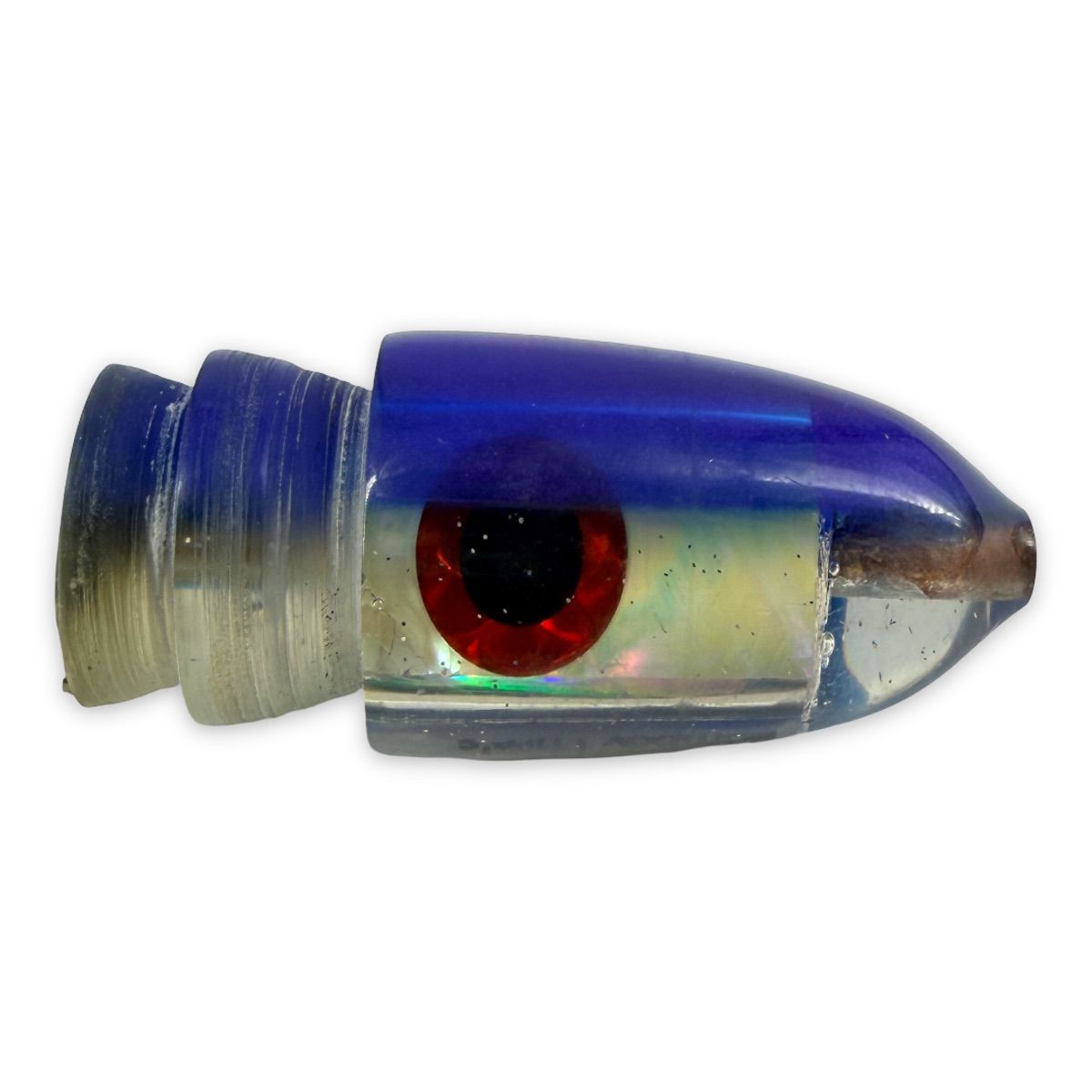 Bomboy Lures  Blue Baby Bomb  9” / 4.5 oz  Bite Marks - Pre-owned