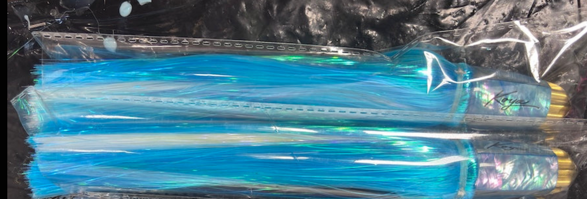 Koya Clean Sweep 9” Jetted – Skirted in Generous Flashabou New