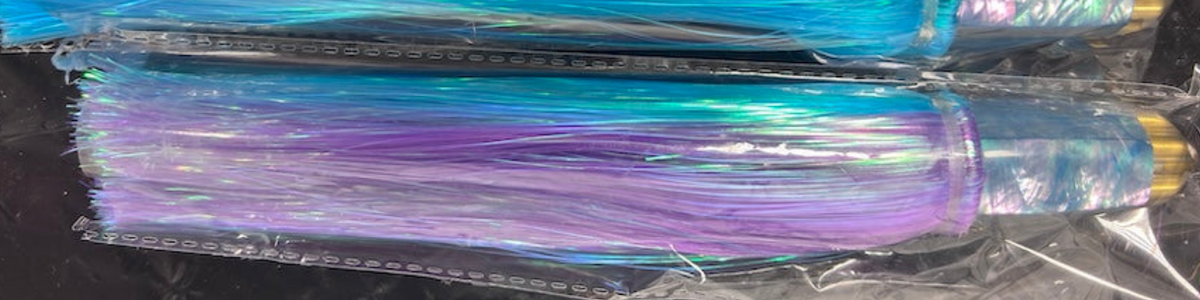 Koya Clean Sweep 9” Jetted – Skirted in Generous Flashabou New