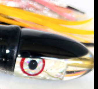 Bomboy Lures Baby Bomb  9" Bullet - Black - Skirted - New