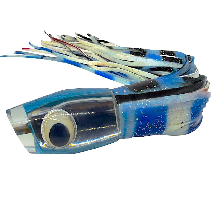 Alii Kai Lures Tahitian Pirate 14” Plunger Blue Skirted 11 oz New