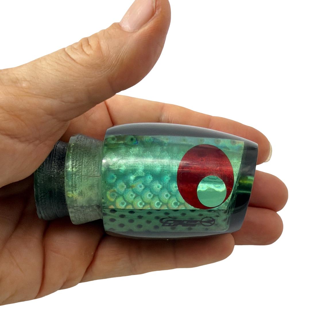 Crane Lures Rudy 9” Plunger Green Tint 3.5 oz New Old Stock