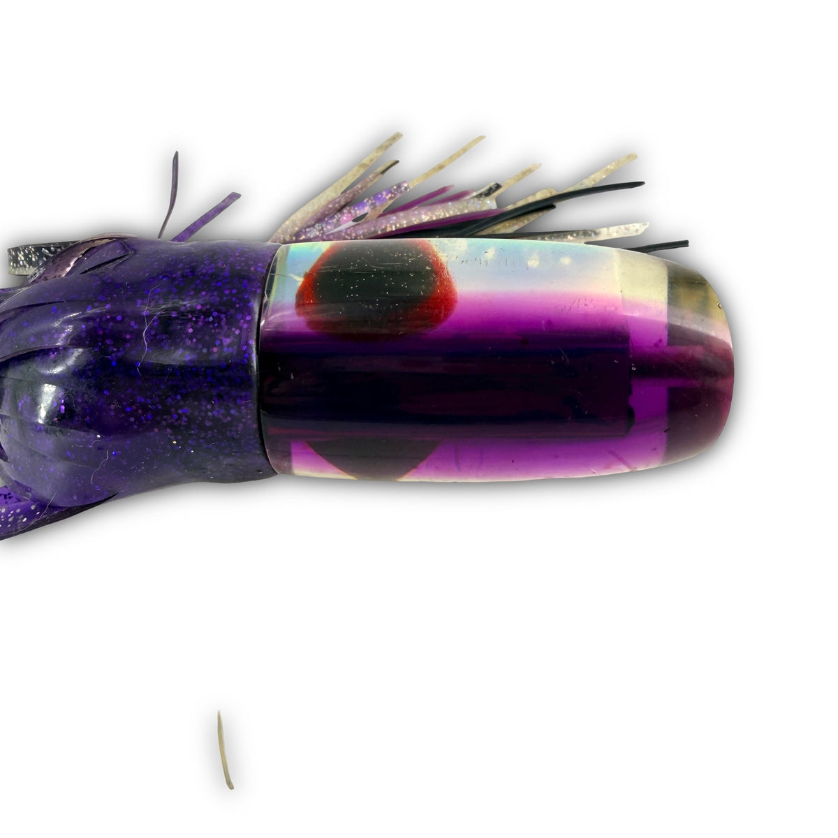 Alii Kai Lures 14” Chopped Plunger Purple Skirted 8 oz Bill Rash