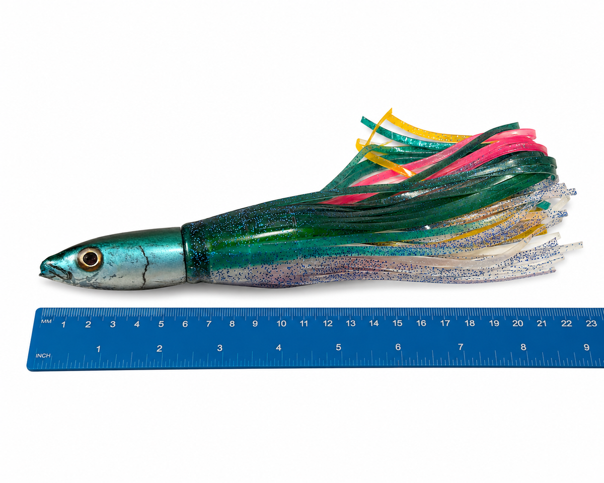 Ali’i Kai Lures 7” Scad Fish Head   | Skirted New As-Is