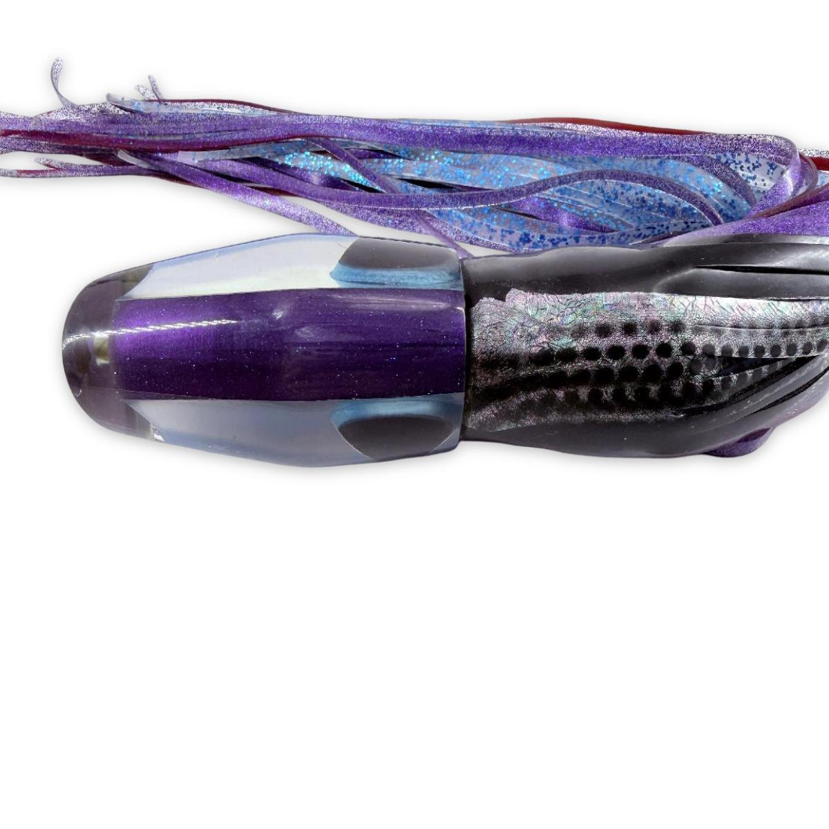 Alii Kai Lures Tahitian Pirate Purple 14” Mirror Skirted Heavy Tackle 11.5 oz |  New