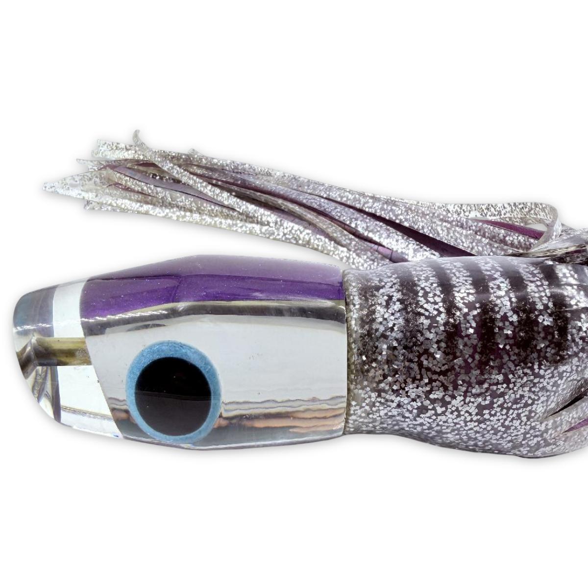 Alii Kai Lures Tahitian Pirate Purple 14” Chrome Skirted Heavy Tackle 11.5 oz |  New