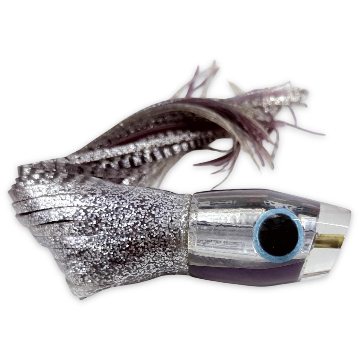 Alii Kai Lures Tahitian Pirate Purple 14” Chrome Skirted Heavy Tackle 11.5 oz |  New