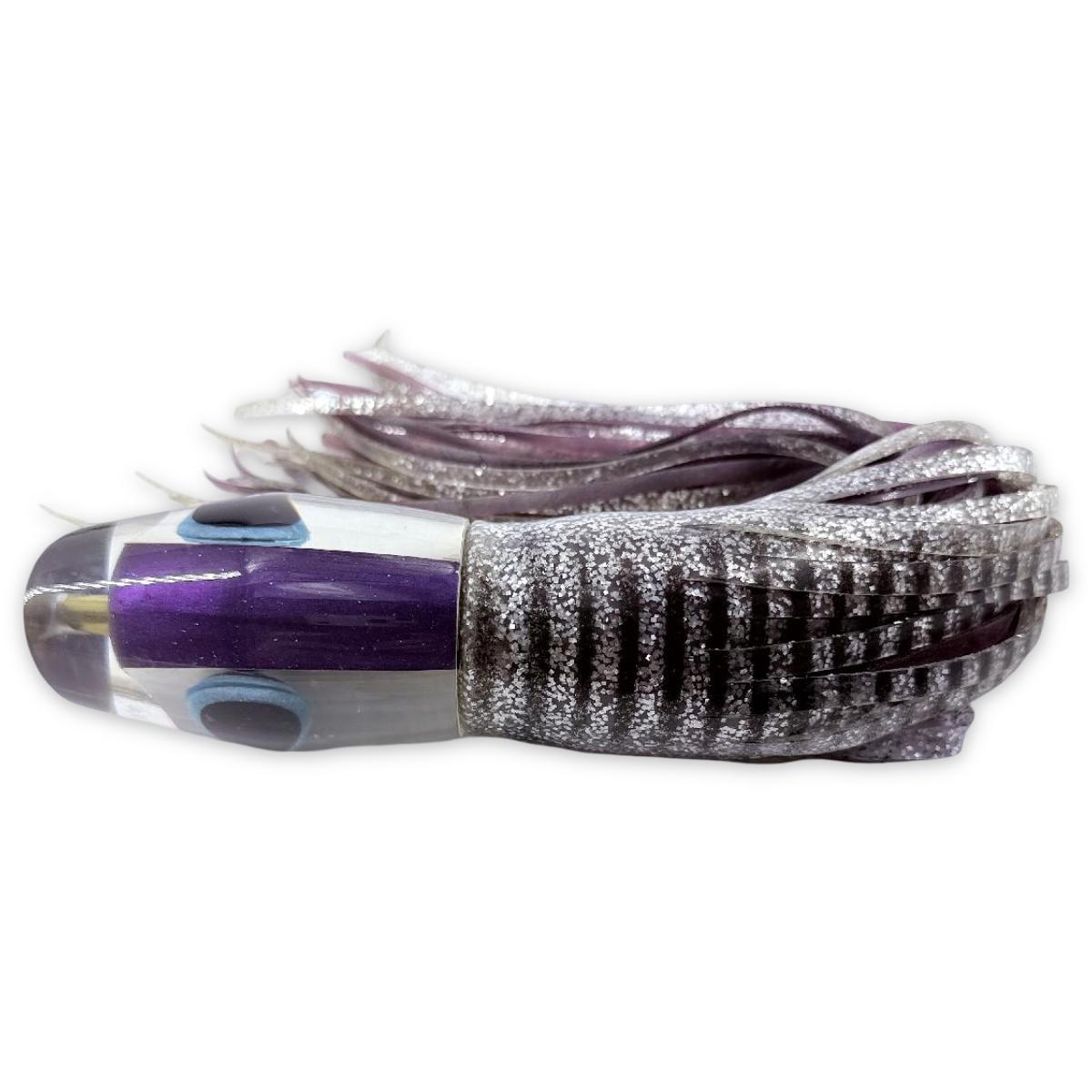 Alii Kai Lures Tahitian Pirate Purple 14” Chrome Skirted Heavy Tackle 11.5 oz |  New