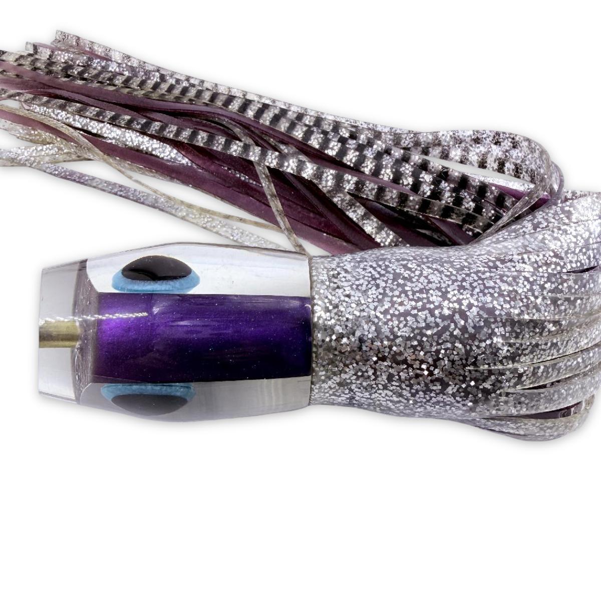 Alii Kai Lures Tahitian Pirate Purple 14” Chrome Skirted Heavy Tackle 11.5 oz |  New