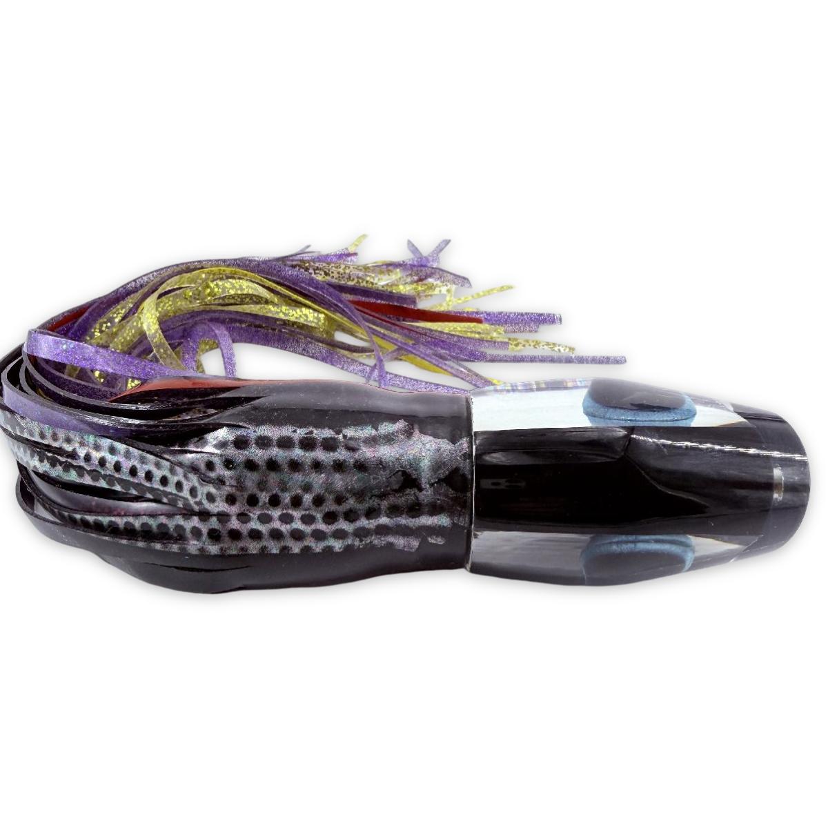 Alii Kai Lures Tahitian Pirate Black  14” Chrome Skirted Heavy Tackle 11.5 oz |  New