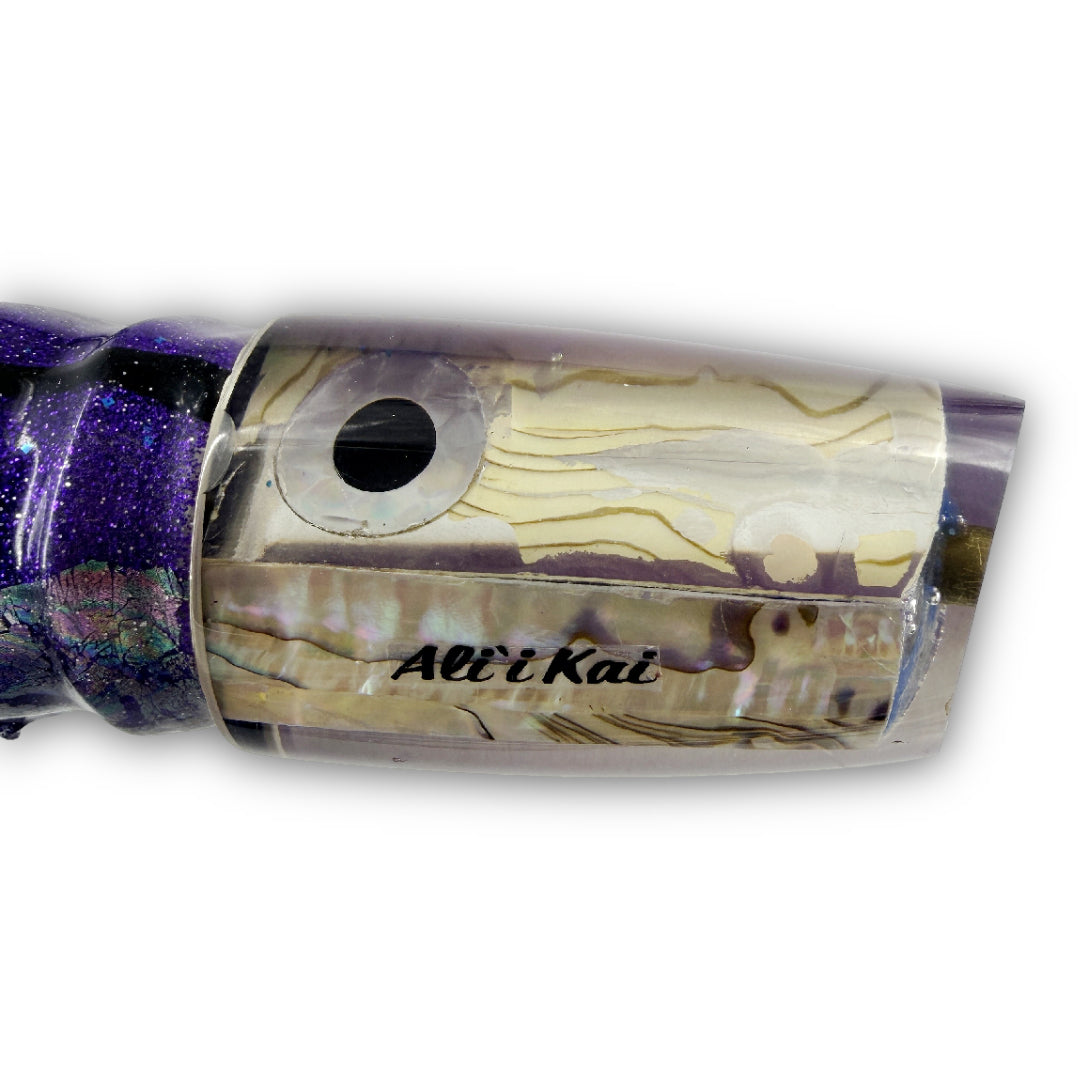 Alii Kai Lures 14” Machine Gun Kelly Purple Plunger 8 oz Skirted Like New