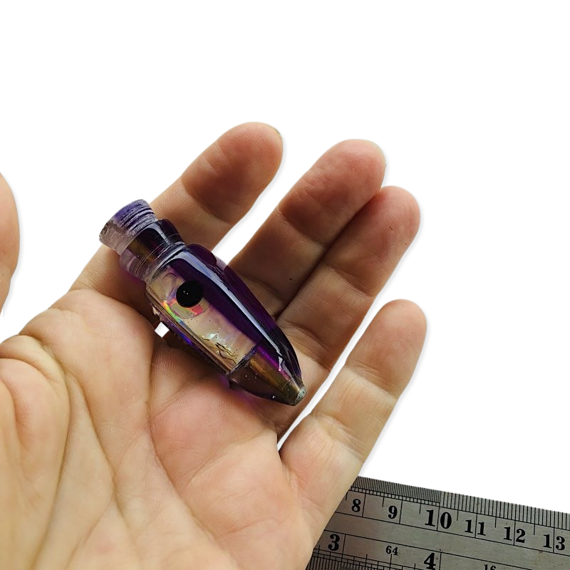 Bomboy Lures Purple Tuna Lures  Mini Bomb  7 - Ai