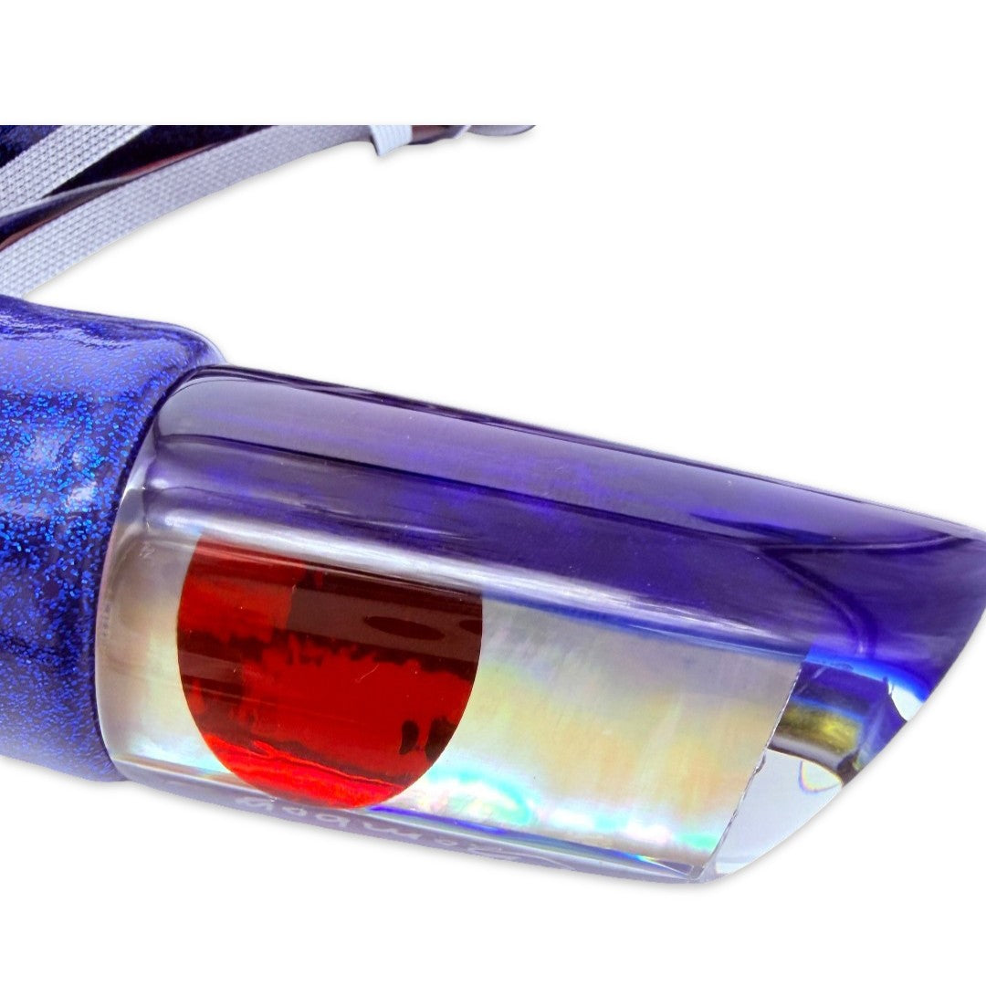 Bomboy Lures Scarface 12" Limited Edition Pearl Gold Lip Blue Back Vinyl Skirted