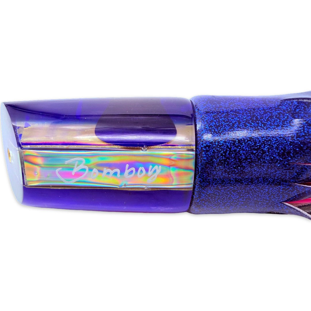 Bomboy Lures Scarface 12" Limited Edition Pearl Gold Lip Blue Back Vinyl Skirted
