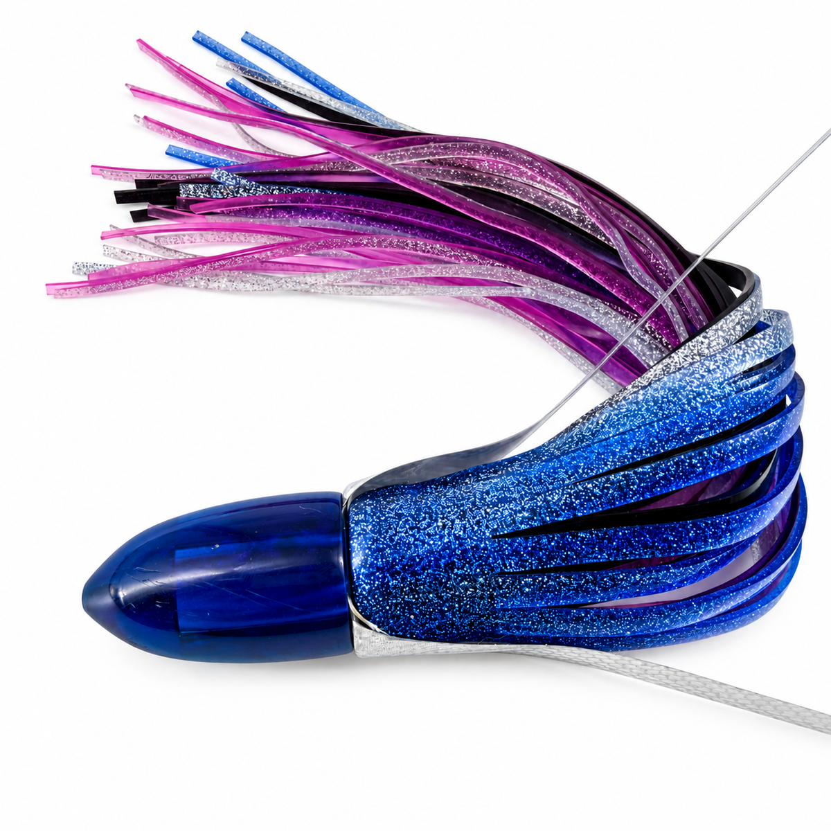 Put the fish ON NOTICE ! See the Pics! Bomboy Lures MALOLO 9 Inch Baby Bomb Skirted Pre-Owned